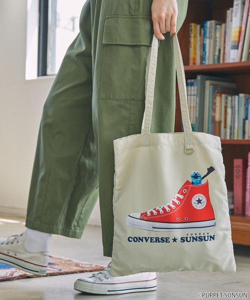 CONVERSE トートバッグ 「 CONVERS × PUPPET SUNSUN
