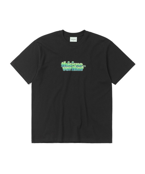 thisisneverthat 半袖tシャツ 新品未使用タグ付き Lサイズ thisisneverthat 「thisisneverthat」 半袖Tシャツ L ブラック