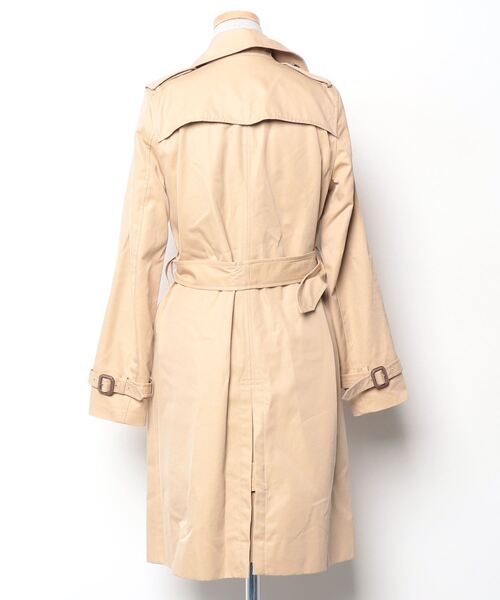 「BEAUTY&YOUTH UNITED ARROWS」 トレンチコート SMALL ベージュ レディース_画像2