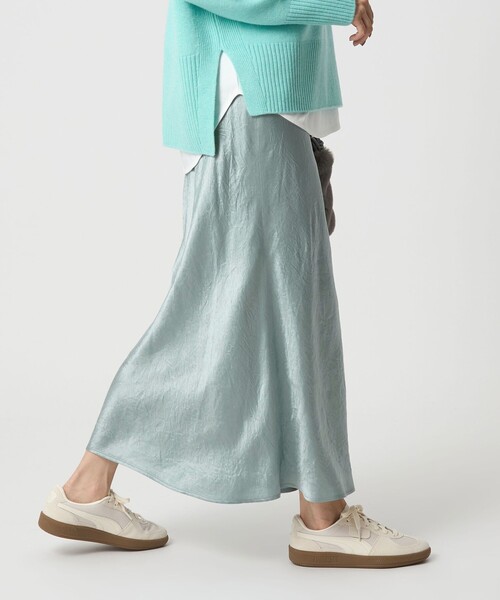 green label relaxing スカート サテン ナロー : ZOZOTOWN Yahoo