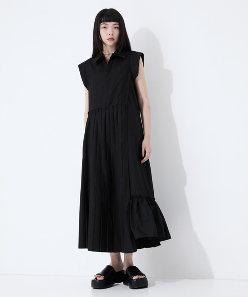 STUDIOUS ワンピース STUDIOUS ワンピース 「STUDIOUS/ステュディオス」Asymmetry