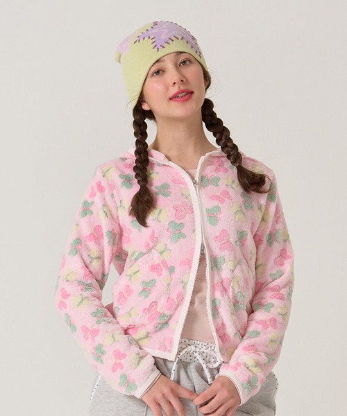 TINA：JOJUN（ティーナジョジュン） ニット帽 ニットキャップ ステッチ