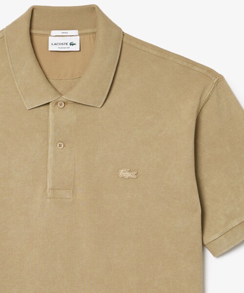 「LACOSTE」 半袖ポロシャツ X-SMALL ライトブルー メンズ_画像6