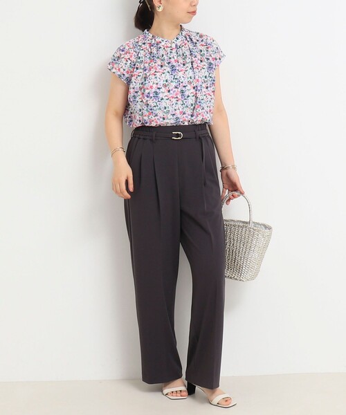 「NOLLEY'S LIGHT」 半袖ブラウス 38 ピンク系その他 レディース_画像9