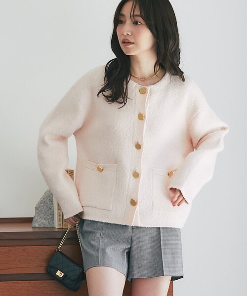 La boutique Bonbon（ラブティックボンボン） ジャケット ノーカラー