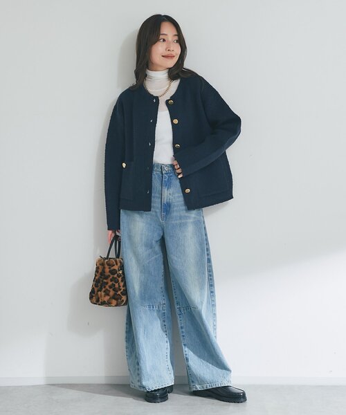 La boutique Bonbon（ラブティックボンボン） ジャケット ノーカラー