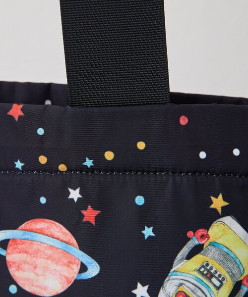 【美品】イアパピヨネ　sampo レオトー トバッグ ショルダーバッグ　アニマル 本革》sampo×earコラボ スペーストイレザースクエアトートバッグ