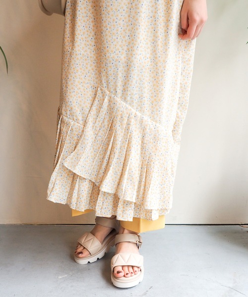 「あしながおじさん」 フラットサンダル 22.5cm ライトブルー レディース_画像8