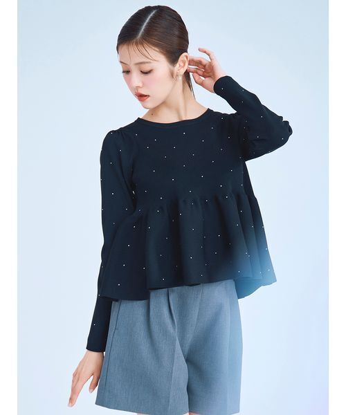 CELFORD（セルフォード） ニット セーター ホットフィットビジュー