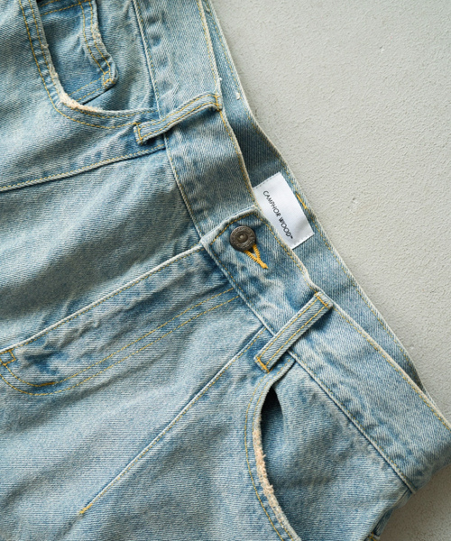 Camphor wood デニムパンツ MEDIUM ライトブルー メンズ : ZOZOTOWN