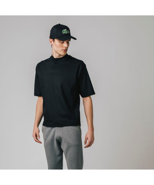 「LACOSTE」 半袖Tシャツ 5 グレー メンズ_画像6