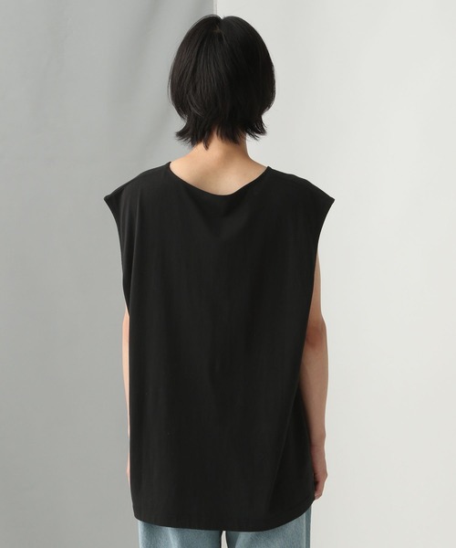 「HARE」 ノースリーブトップス SMALL ホワイト メンズ_画像8