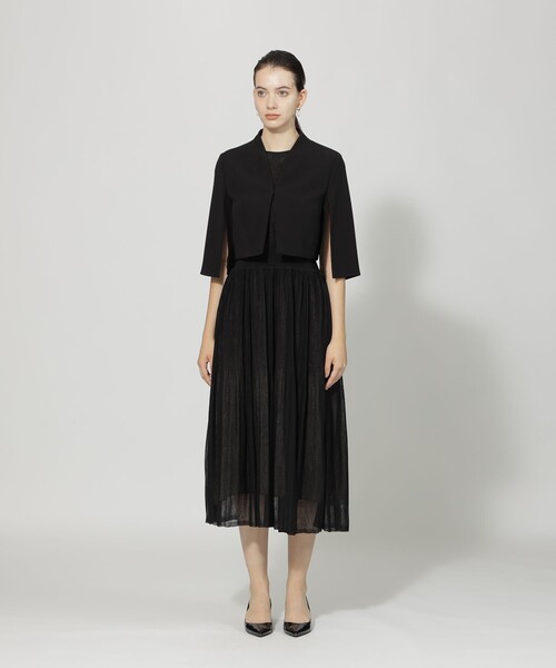 EPOCA（エポカ） ノースリーブワンピース 40 ブラック レディース