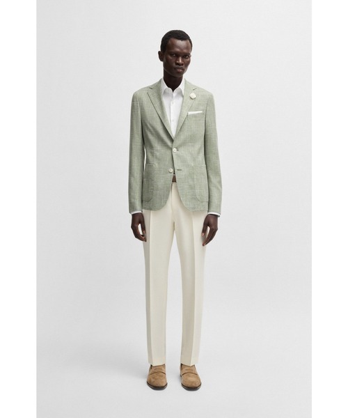BOSS（HUGO BOSS） パンツ ウォッシャブル リラックスフィットパンツ