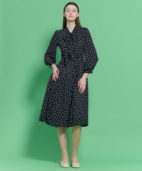 【新品タグ付き】トッカ　TOCCA ワンピース　ブラウス　80 TOCCA（トッカ） ワンピース BI-COLOR KNIT DRESS ニットドレス