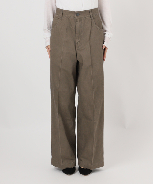 スピック&スパン　ギャザーチノ　新品未使用 Spick & Span｜ギャザーチノ | Rakuten Fashion(楽天ファッション／旧