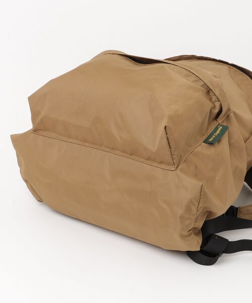 Herve Chapelier（エルベシャプリエ） リュック - ベージュ レディース