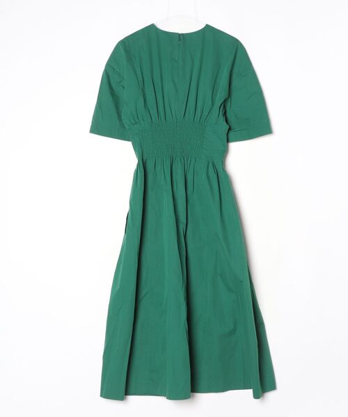 「LE CIEL BLEU」 半袖ワンピース 36 グリーン レディース_画像2