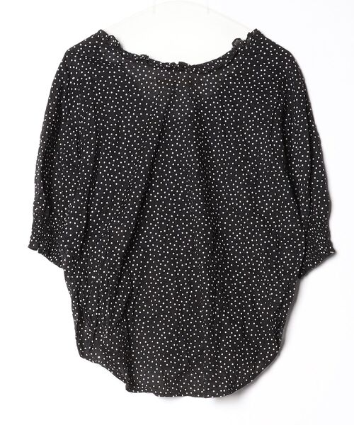 「Khaju」 7分袖ブラウス ONE SIZE ブラック レディース_画像2