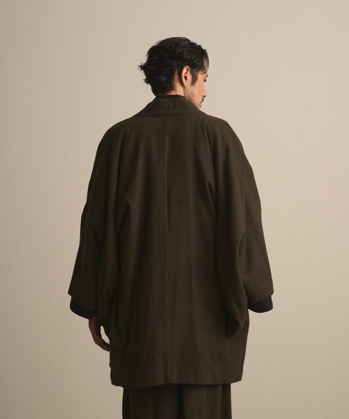 和ローブ/和ROBE WOOL HAORI 和ROBE コート ジャケット 2025年秋冬の和ROBE / WOOL CORDURA HAORI
