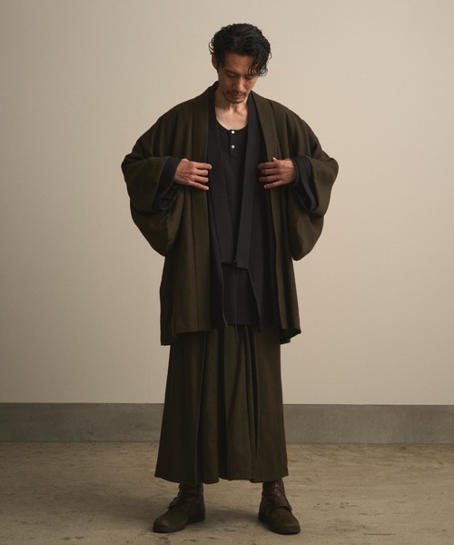 コート ジャケット 和ROBE / WOOL CORDURA HAORI メンズ レディースの画像