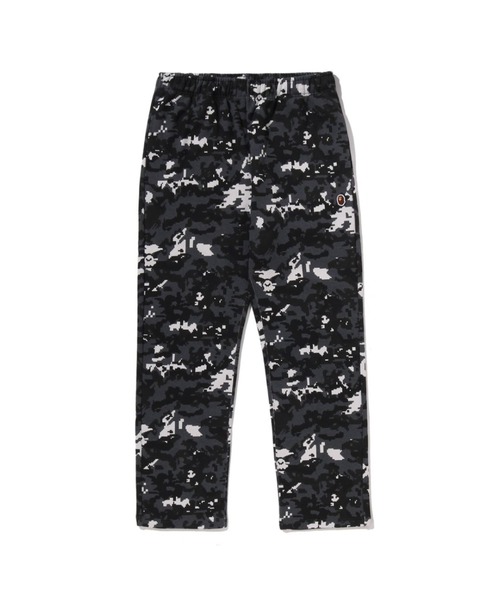 a bathing ape 迷彩パンツ　ジャージ　エイプ 1回着美品 A Bathing Ape アベイシングエイプ CAMO SWEAT PANTS