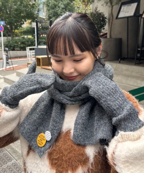 新品未使用】 thetoe マフラー ブラウン 2026年最新】thetoe マフラー