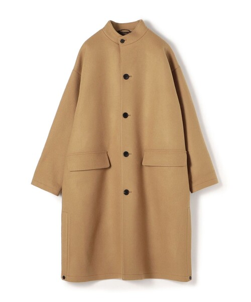 ともやさま専用【美品】TOMORROWLAND ラップコートM キャメルブラウン TOMORROWLAND（トゥモローランド） ノーカラーコート X-SMALL キャメル