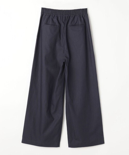 LOISIR ワイドパンツ パンツ コットンタイプライターワイドパンツ