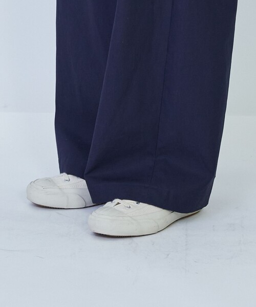 LOISIR ワイドパンツ パンツ コットンタイプライターワイドパンツ