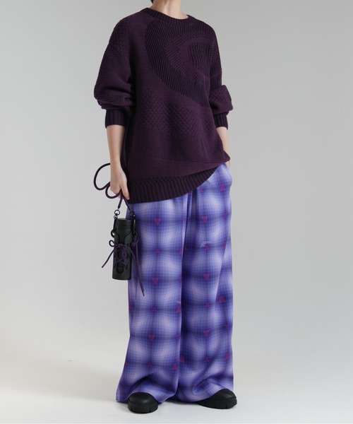 「.ENDRECHERI.」 イージーパンツ M パープル メンズ_画像5