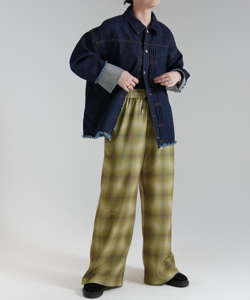 「.ENDRECHERI.」 イージーパンツ M パープル メンズ_画像7