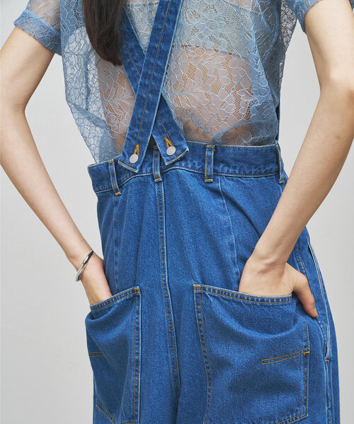 Whim Gazette（ウィム ガゼット） デニムパンツ FREE ブルー