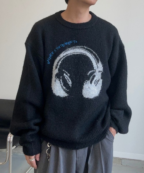 UNDERSTATEMENTs セーター ニット 「ユニセックス」デザインジャガード 