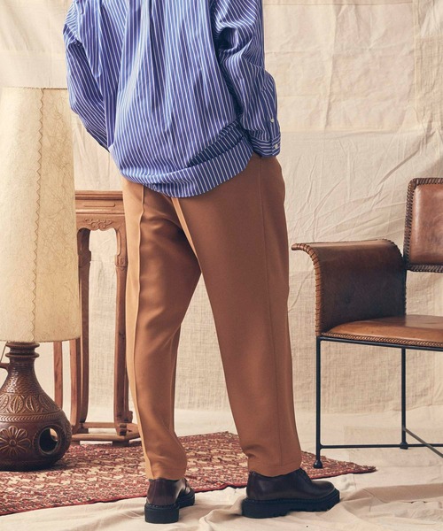 MAISON SPECIAL（メゾンスペシャル） スラックス 1 パープル メンズ