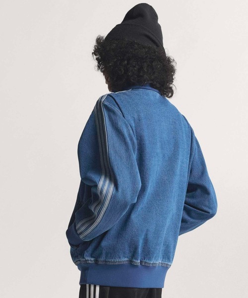 adidas（アディダス） ジャージ アディカラー デニム ファイヤーバード