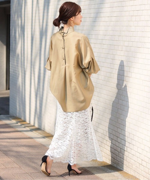 「VERMEIL par iena」 スカート 38 ホワイト レディース_画像5