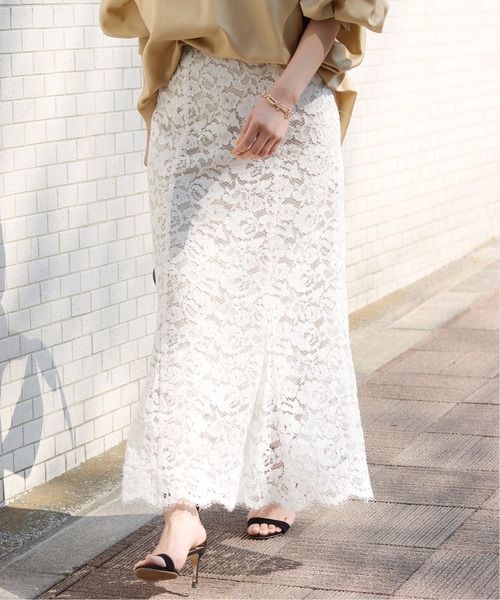 「VERMEIL par iena」 スカート 38 ホワイト レディース_画像8