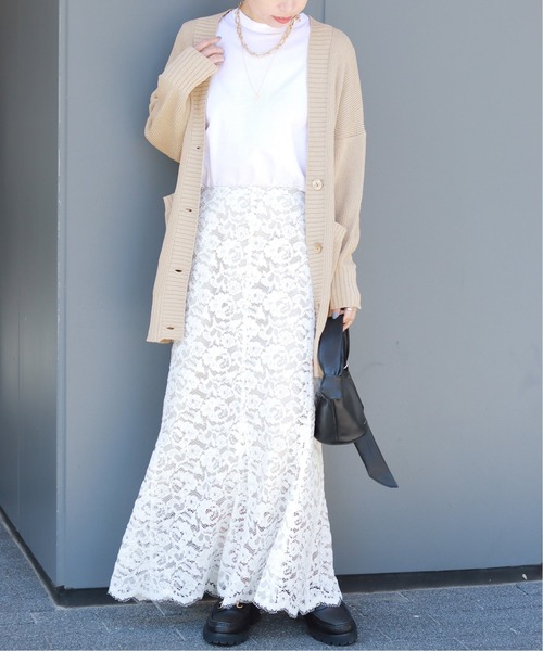 「VERMEIL par iena」 スカート 38 ホワイト レディース_画像10