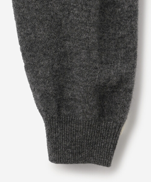 Danton（ダントン） ニットカーディガン 44 チャコール メンズ