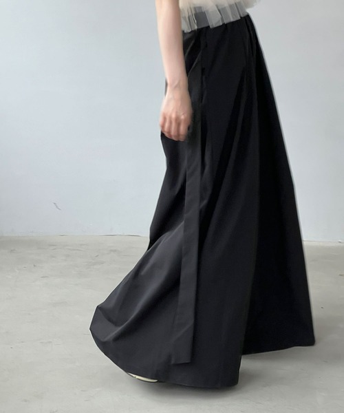 「chuclla」 イージーパンツ M ブラック レディース_画像5