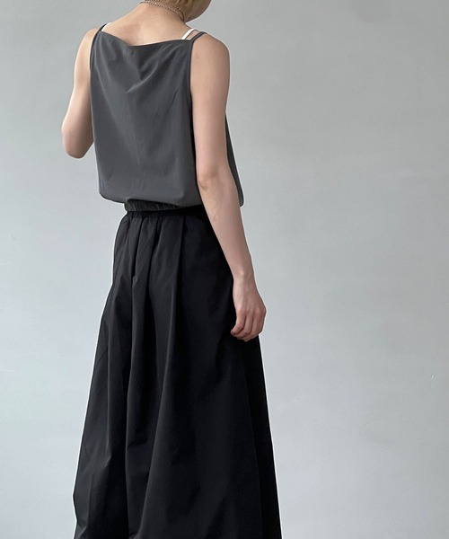 「chuclla」 イージーパンツ M ブラック レディース_画像9