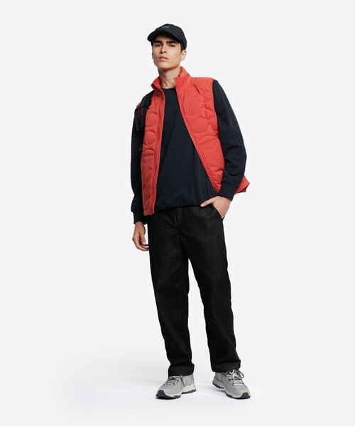 AIGLE（エーグル） ダウンベスト ベスト 撥水 キルティング ジップ