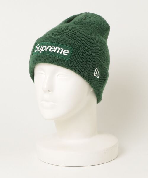 Supreme（シュプリーム） ニットキャップ「NEW ERAコラボ」 - グリーン