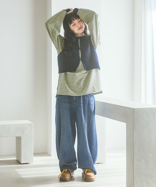 ニコ PRE-ORDER》niko and  JEANS 2026SS for women 毎シーズン大人気の