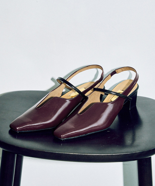LE TALON（ル タロン） パンプス 24cm ボルドー レディース : ZOZOTOWN