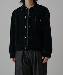Levi's 00s フロッキー加工 デニム トラッカー ジャケット Lui's（ルイス） デニムジャケット gジャン フロッキートラッカー
