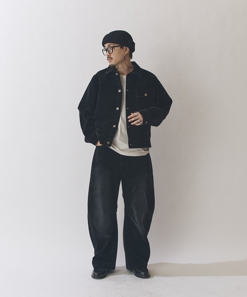 Lui's（ルイス） デニムジャケット gジャン フロッキートラッカー