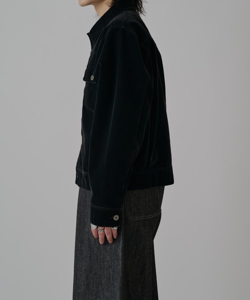 Lui's グレー Gジャン ジップアップ Lui's（ルイス） デニムジャケット gジャン メンズ : ZOZOTOWN Yahoo