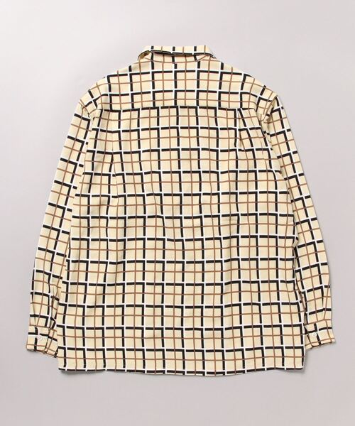 「C.E.L.STORE」 「DAN RIVER」長袖シャツ LARGE グリーン メンズ_画像2